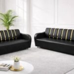 লেদারের সোফা Black - Image 2