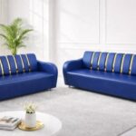 লেদারের সোফা Blue - Image 2