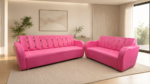 লেদারের সোফা Pink - Image 2