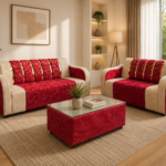 কাপড়ের সোফা Red